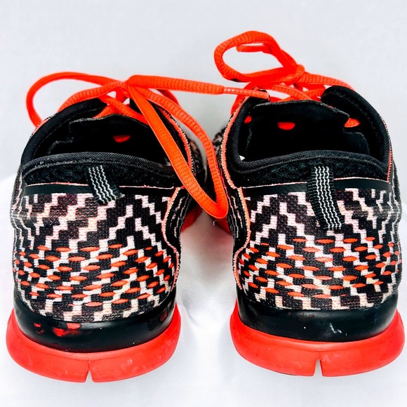 Nike Free 5.0 TR Fit 4 Women's Training Shoe~ Black/White/Coral~ Women's Size 8 - Picture 5 of 14